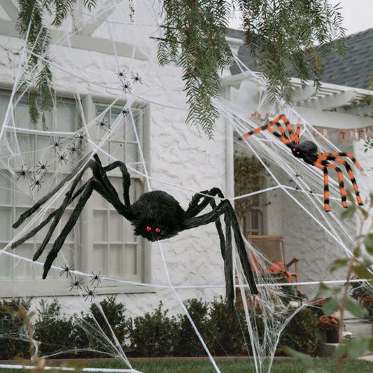 Large Black Spider for Halloween
