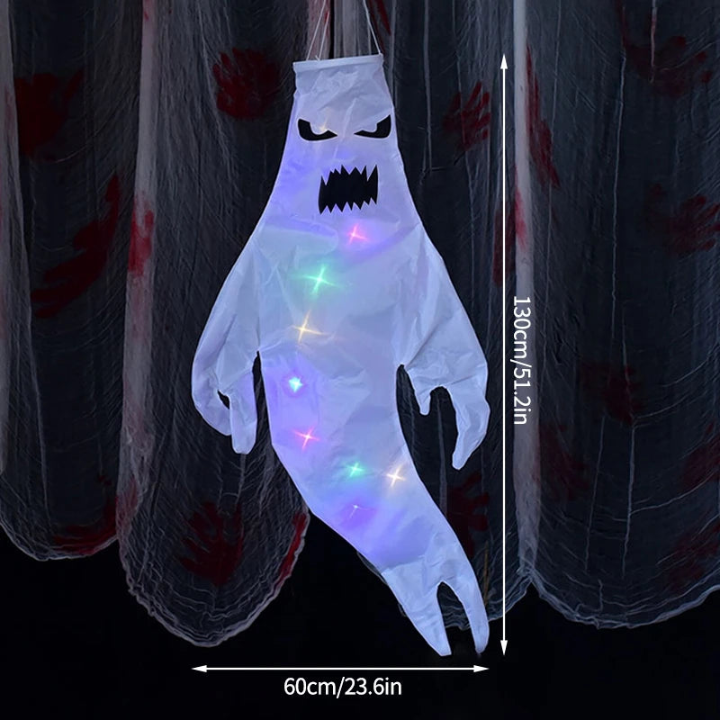 Halloween Ghost Windsock – Glow in the Dark Edition!