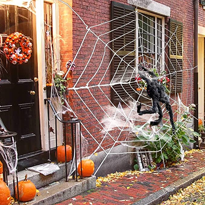 Large Black Spider for Halloween