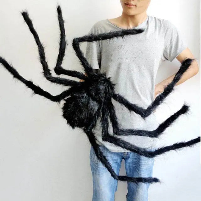 Large Black Spider for Halloween